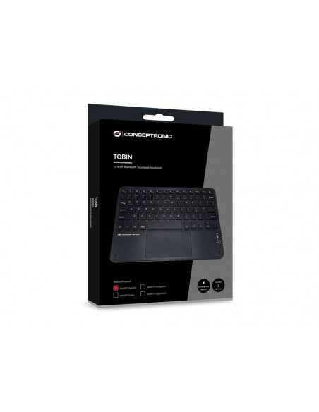 Teclado conceptronic tobin01bes inalambrico