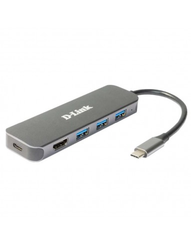 Docking station d - link dub - 2333 usb tipo c 5 en 1