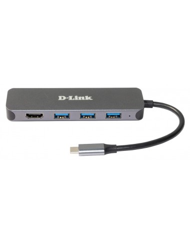 Docking station d - link dub - 2333 usb tipo c 5 en 1