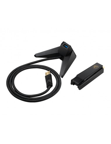 Adaptador wifi6e usb msi guaxe54 axe5400