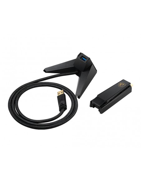 Adaptador wifi6e usb msi guaxe54 axe5400 Adaptador wifi6e usb msi guaxe54 axe5400