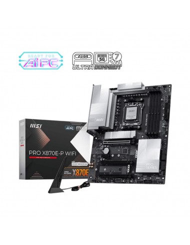 Placa base msi am5 pro x870e - p wifi ddr5 atx