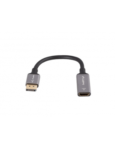 Adaptador 8k displayport a hdmi lanberg 20cm - macho - hembra