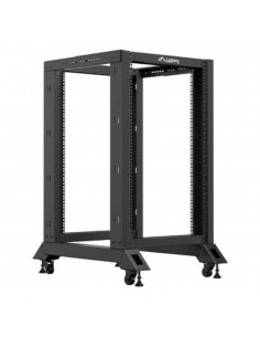 Armario lanberg abierto rack 19 pulgadas 18u - 600x800 negro