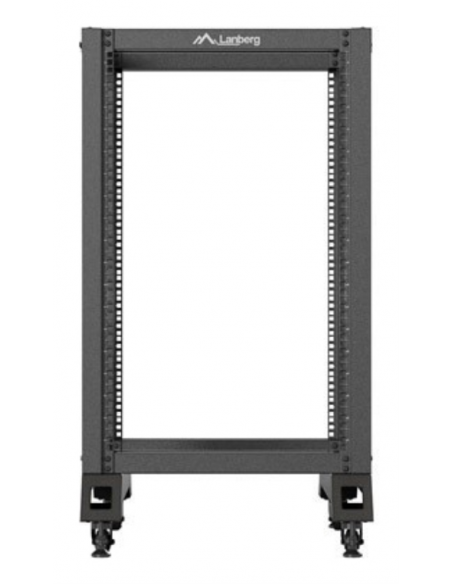 Armario lanberg abierto rack 19 pulgadas 18u - 600x800 negro Armario lanberg abierto rack 19 pulgadas 18u - 600x800 negro