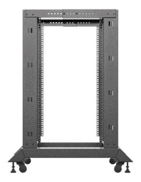 Armario lanberg abierto rack 19 pulgadas 18u - 600x800 negro Armario lanberg abierto rack 19 pulgadas 18u - 600x800 negro