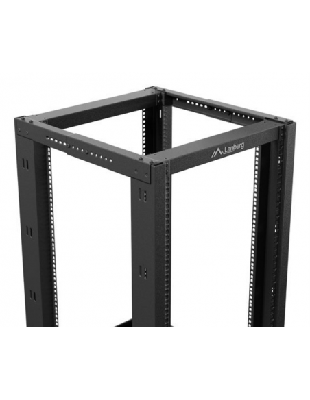 Armario lanberg abierto rack 19 pulgadas 18u - 600x800 negro Armario lanberg abierto rack 19 pulgadas 18u - 600x800 negro