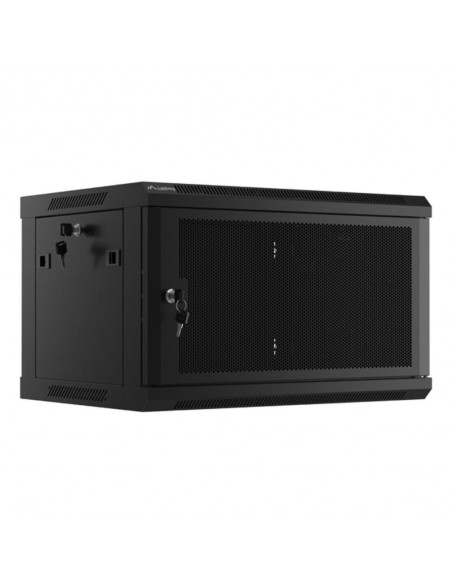 Armario lanberg 19 pulgadas 6u - 600x450 negro