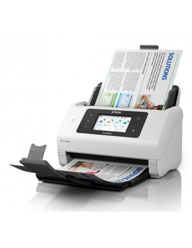 Escaner documental epson worforce ds - 800wn a4 - 50ppm - usb - red - wifi