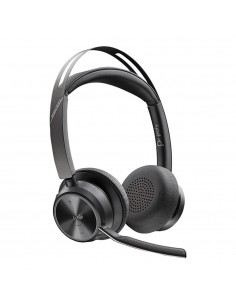 Auriculares poly voyager focus 2 inalambrico negro