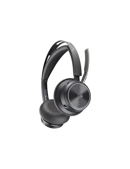 Auriculares poly voyager focus 2 inalambrico negro Auriculares poly voyager focus 2 inalambrico negro