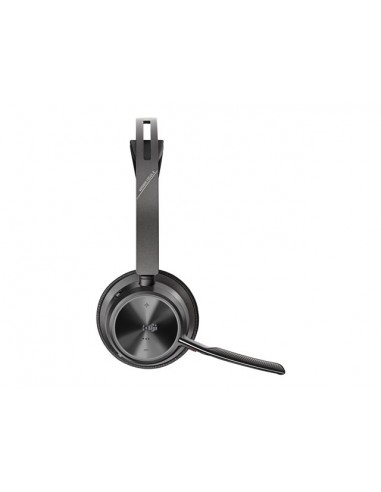 Auriculares poly voyager focus 2 inalambrico negro