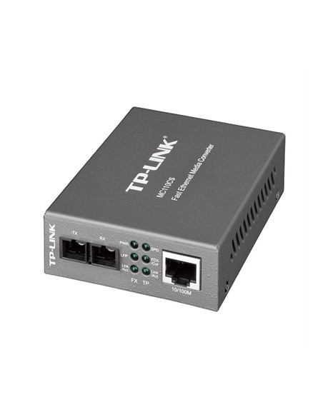Conversor fibra tp - link mc110cs 10 - 100m