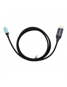 Cable displayport a usb tipo c i - tec 1.5m - macho - macho - negro