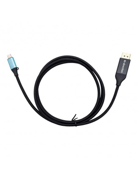Cable displayport a usb tipo c i - tec 1.5m - macho - macho - negro