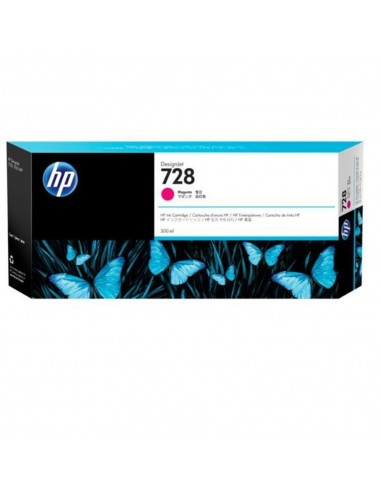Cartucho tinta hp 728 300ml magenta