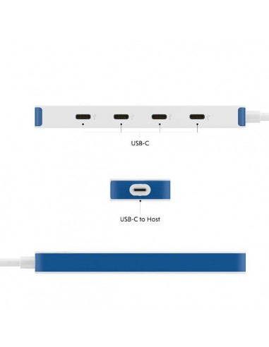 Hub targus usb tipo c 4 en 1