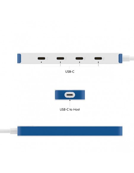 Hub targus usb tipo c 4 en 1 Hub targus usb tipo c 4 en 1