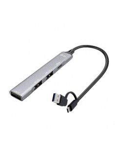 Hub i - tec usb tipo c - usb tipo a 4 en 1
