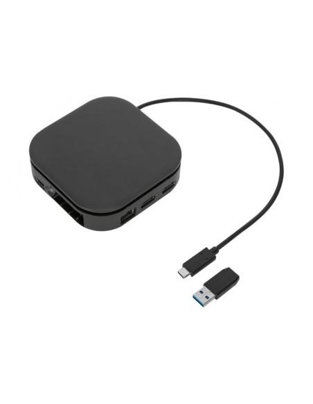 Docking station targus usb tipo c + adaptador usb tipo a 7 en 1 Docking station targus usb tipo c + adaptador usb tipo a 7 en 1