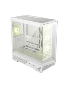 Caja ordenador gaming msi mag pano 130r pz atx argb cristal templado blanca
