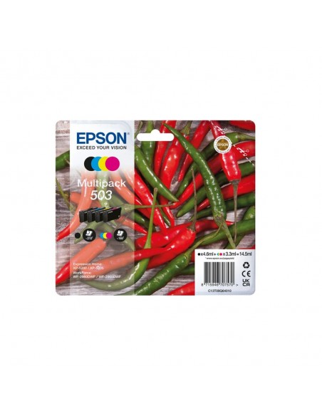 Multipack cartucho tinta epson 503 4 colores pimiento