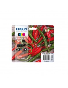Multipack cartucho tinta epson 503xl 4 colores pimiento