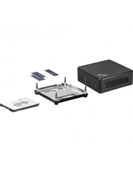 Barebone mini ordenador msi cubi 5 1m - 438beu core 5 - 120u negro Barebone mini ordenador msi cubi 5 1m - 438beu core 5 - 120u negro