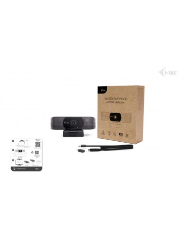 Webcam i - tec solomon 500 4k uhd 8.29mpx
