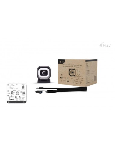 Webcam i - tec solomon 700 4k uhd 8.29mpx