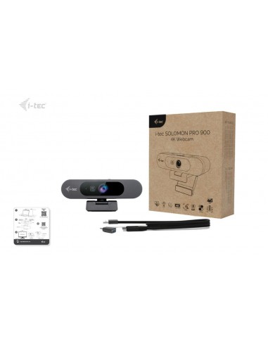 Webcam i - tec solomon pro 900 4k uhd 8.29mpx