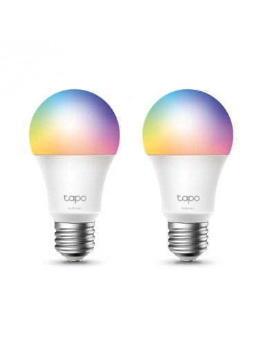 Bombilla inteligente tp - link tapo tl13e rgb pack 2 unidades