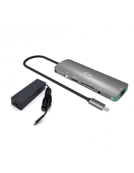 Docking station i - tec usb tipo c 9 en 1 + cargador 100w