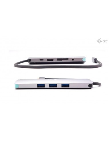 Docking station i - tec usb tipo c 9 en 1 + cargador 100w