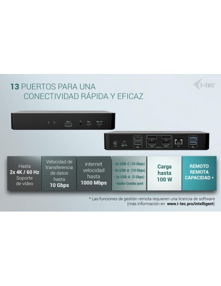 Docking station i - tec 13 en 1