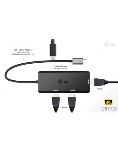 Docking station i - tec usb tipo c 4 en 1