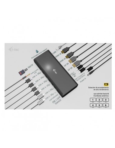 Docking station i - tec 18 en 1
