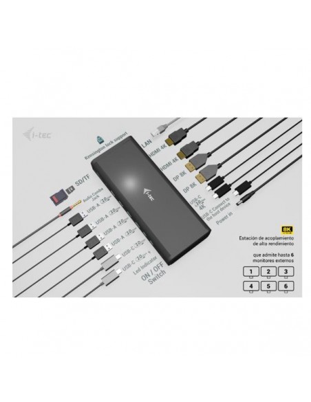 Docking station i - tec 18 en 1 Docking station i - tec 18 en 1