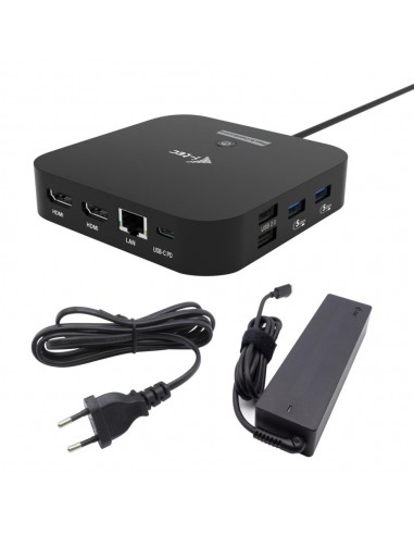 Docking station i - tec usb tipo c 10 en 1 + cargador universal 100w