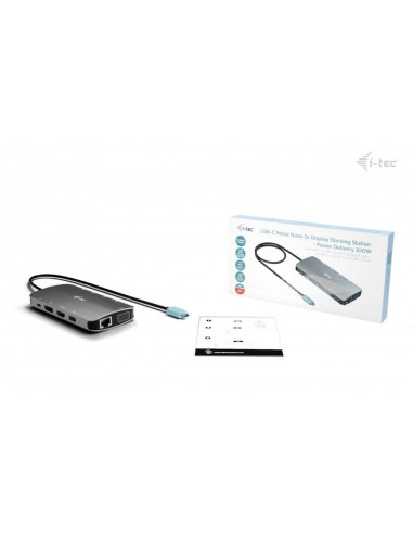 Docking station i - tec usb tipo c 10 en 1 + cargador universal 100w
