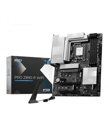 Placa base msi pro z890 - p wifi ddr5 lga1851 atx - 4x ddr5 - 4x sata 6gb - s