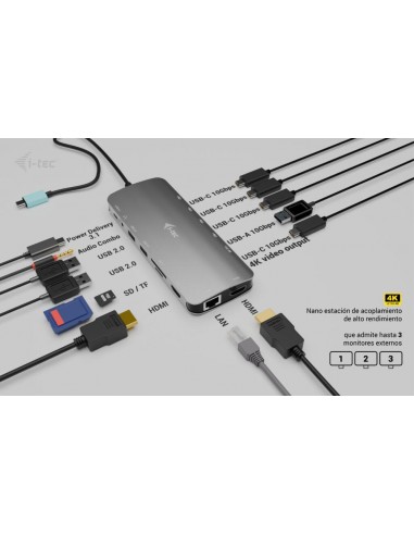 Docking station i - tec 13 en 1