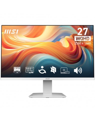Monitor msi pro mp273qw e14 27 pulgadas wqhd 144hz