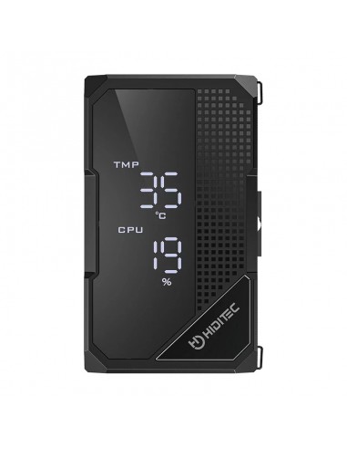 Ventilador disipador cpu hiditec dc20 pro pwm 120mm negro