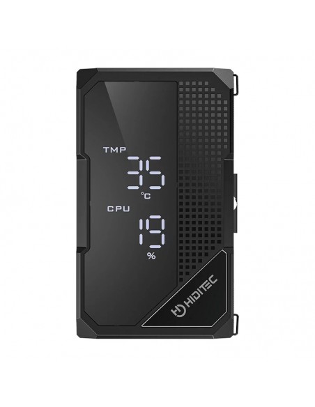 Ventilador disipador cpu hiditec dc20 pro pwm 120mm negro Ventilador disipador cpu hiditec dc20 pro pwm 120mm negro