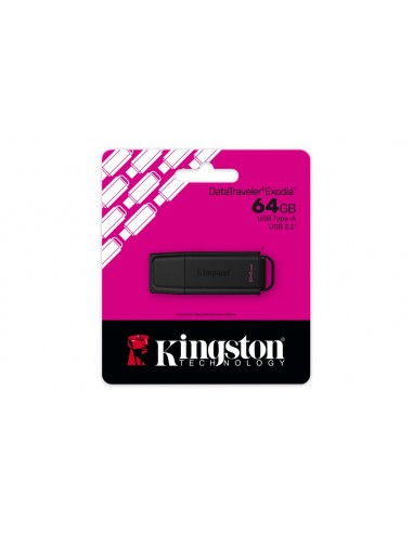 Memoria usb 3.2 kingston 64gb datatraveler exodia