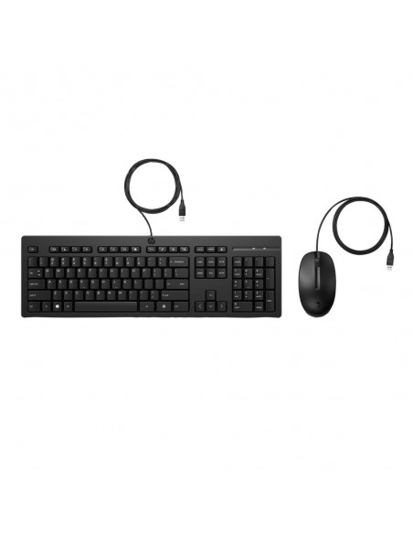 Teclado + raton hp combo 225 negro