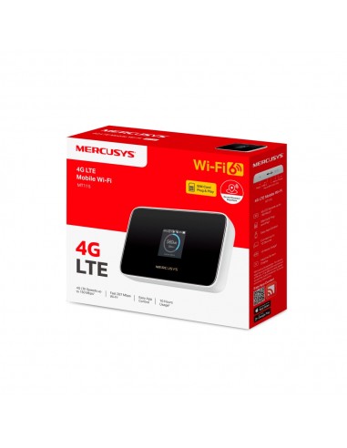 Router portatil wifi 4g lte mercusys mt115 ax300