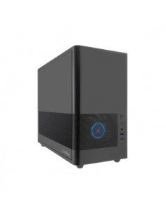 Caja ordenador coolbox mp2 frontal rejilla matx negro usb 3.2