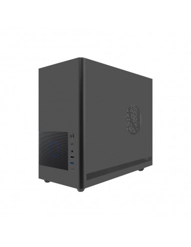 Caja ordenador coolbox mp2 frontal rejilla matx negro usb 3.2